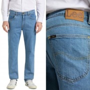 Spodnie Jeansowe Lee Brooklyn Straight Light Stone L452PX66 W36 L32 36/32