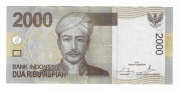 INDONEZJA - 2000 RUPIAH - 2014 VF+
