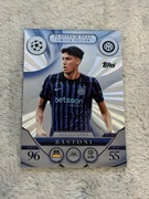 Karta Bastoni Topps Match Attax 2025/2026 25/26 Platinum Pull Limited 