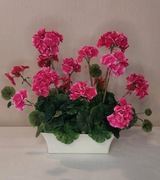 Bukiet Stroik Kompozycja Kwiaty Sztuczne