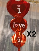 Balony z pompka  + platki róż