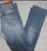 Wr) Lee Brooklyn oryginalne spodnie jeansowe Roz.30/34