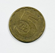 Moneta 5 ZŁ ZŁOTYCH 1988