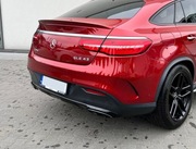 Dyfuzor, nakładka zderzaka, wydech Mercedes GLE Coupe AMG 43 W166, oryginał