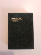 stare metalowe podstawi z etui prl celma cieszyn unikat