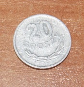 20 groszy 1977 moneta