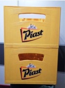 Skrzynka Transporter Krata na butelki od piwa,Piast,piwo