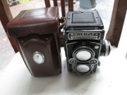 ROLLEIFLEX Z PLANAREM I ŚWIATŁOMIERZEM 