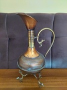 Dzban Miedziano-Mosiężny. Ozdobny.