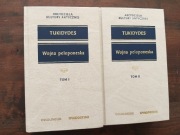 Wojna peloponeska Tukidydes tom I i II NOWE 