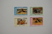 Laos Sw 1552-55** żółwie