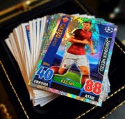 ZESTAW 35 KART TOPPS MATCH ATTAX UEFA CHAMPIONS LEAGUE prezent dla kibica 