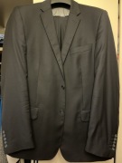 Garnitur Lavard granatowy