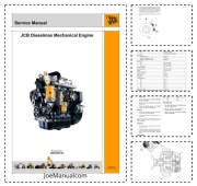JCB Dieselmax Engine Service Manual Instrukcja serwisowa naprawcza silnika