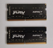 Kingston FURY DDR4 3200Mhz 2x8gb CL20 laptopowa KF432S20IBK2/16
