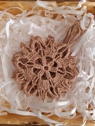 Ozdoby choinkowe, ręcznie robione. Zestaw 6 sztuk