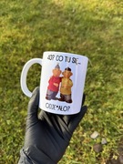 Kubek biały 330 ml sąsiedzi na 40