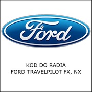 Kod do radia Ford Travelpilot FX NX, Blaupunkt