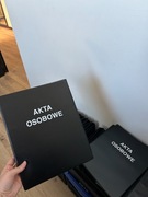 Teczki na akta osobowe 110 sztuk