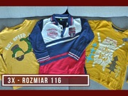 3x Rozmiar 116 - Koszulki, koszulka dla chłopca