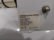 Pompa próżniowa tłokowa VP1100-50L – 220 l/min (7.8 CFM) – jak nowa