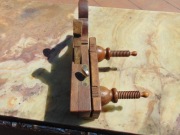 Mutzig-Framont zabytkowy strug drewniany z 3 markowymi nożami