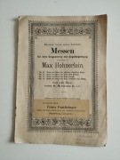 Nuty Max Hohnerlein Messen , pieczątka Dirschau - Neustadt, Tczew