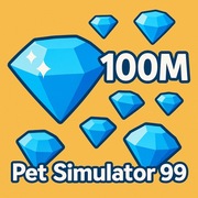 100m gemów Pet Simulator 99