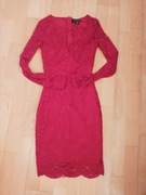 Sukienka czerwona Amisu r. 34