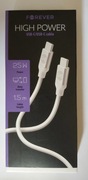Kabel (USB-C / USB-C) 25W Forever High Power 1,5 m