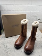 Friboo damskie kozaki zimowe rozmiar 35 ocieplane botki na zimę nowe