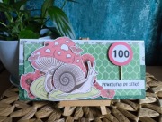 Kartka okolicznościowa. Urodziny. Ślimak. Zabawna kartka