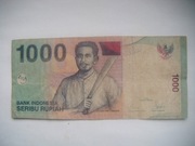 Banknot  INDONEZJA - 1000 rupiah - 2000 r. seria FFO