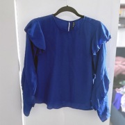 Bluzka Stradivarius Falbany S chaber