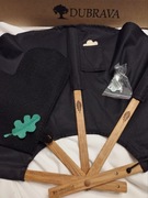 PROMOCJA! Wachlarz do Sauny z Litego Dębu + Olejek eteryczny 30 ml