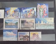 Znaczki PL z rocznika 2003, kasowane. 