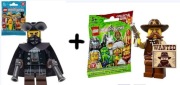 Lego 71008 Szeryf i Lego 71018 Tajemniczy rozbójnik