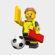 Lego Minifigures 71037 Seria 24 Sędzia piłkarski 1