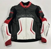 Motocyklowa Kurtka skórzana Richa Anaconda czerwona rozmiar.50/54