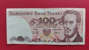 Banknot 100 zł z 1988r, Seria TT