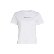 Damska koszulka tshirt Tommy HILFIGER S biała NOWA