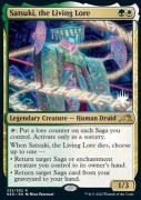Magic: The Gathering Satsuki, the Living Lore