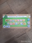 Drewniany pociag-alfabet