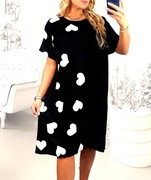 DUŻA sukienka  50-52-54-56 plus size --,3xl,4xl,5xl,6xl