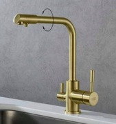 Bateria kuchenna do filtra wody Amanda MOSIĄDZ Blue Water 3-drożna