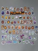 Naklejki z motywem roślinnym do scrapbooking