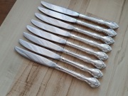 POSREBRZANE NOŻE OBIADOWE USA 22,4cm