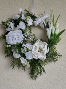 Wianek na drzwi, prezent, Dzień Mamy, rękodzieło, Komunia