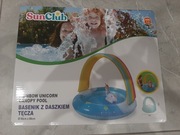 basen z daszkiem tęcza