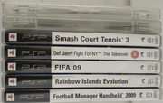 7 Gier i 4 filmy na konsolę Sony PSP